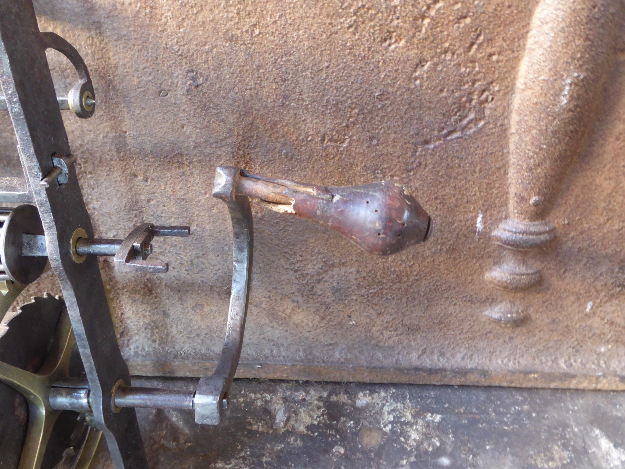 18th Century French Weight-Driven Roasting Spit Jack 10