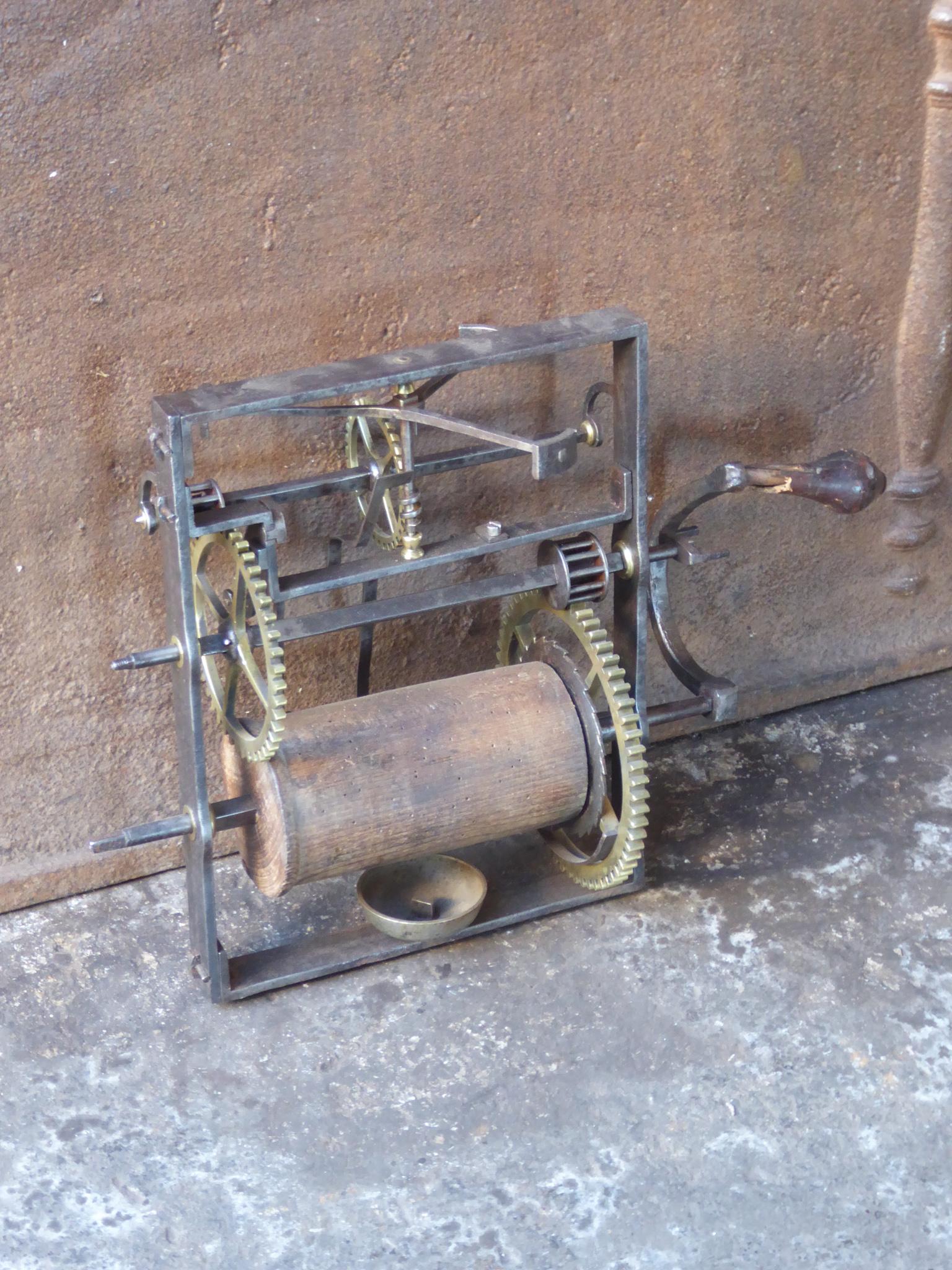 18th Century French Weight-Driven Roasting Spit Jack 1