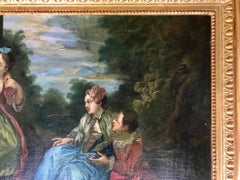 18th Century French Rococo Painting Circle of François Boucher