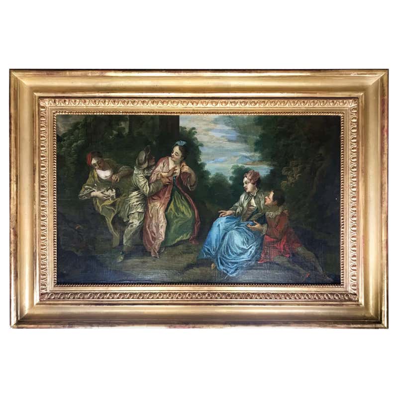 Rococo Period French Panel For Sale at 1stDibs