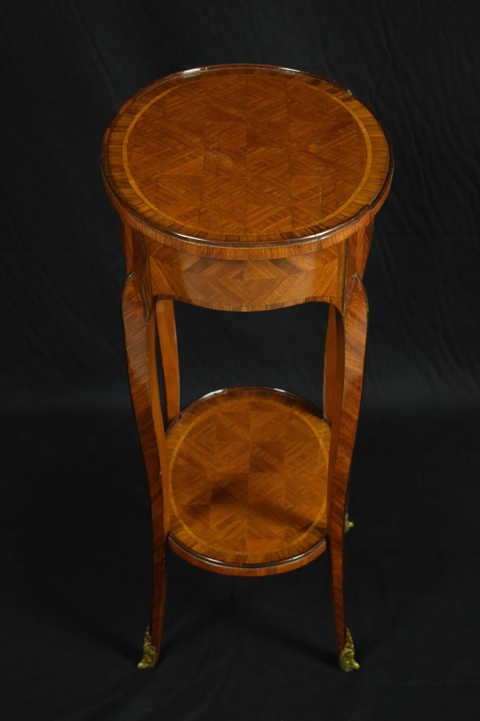 Siglo XVIII, Mesa de centro de madera francesa Incrustación en venta