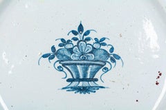 18th Century French Rouen Ceramic Platter