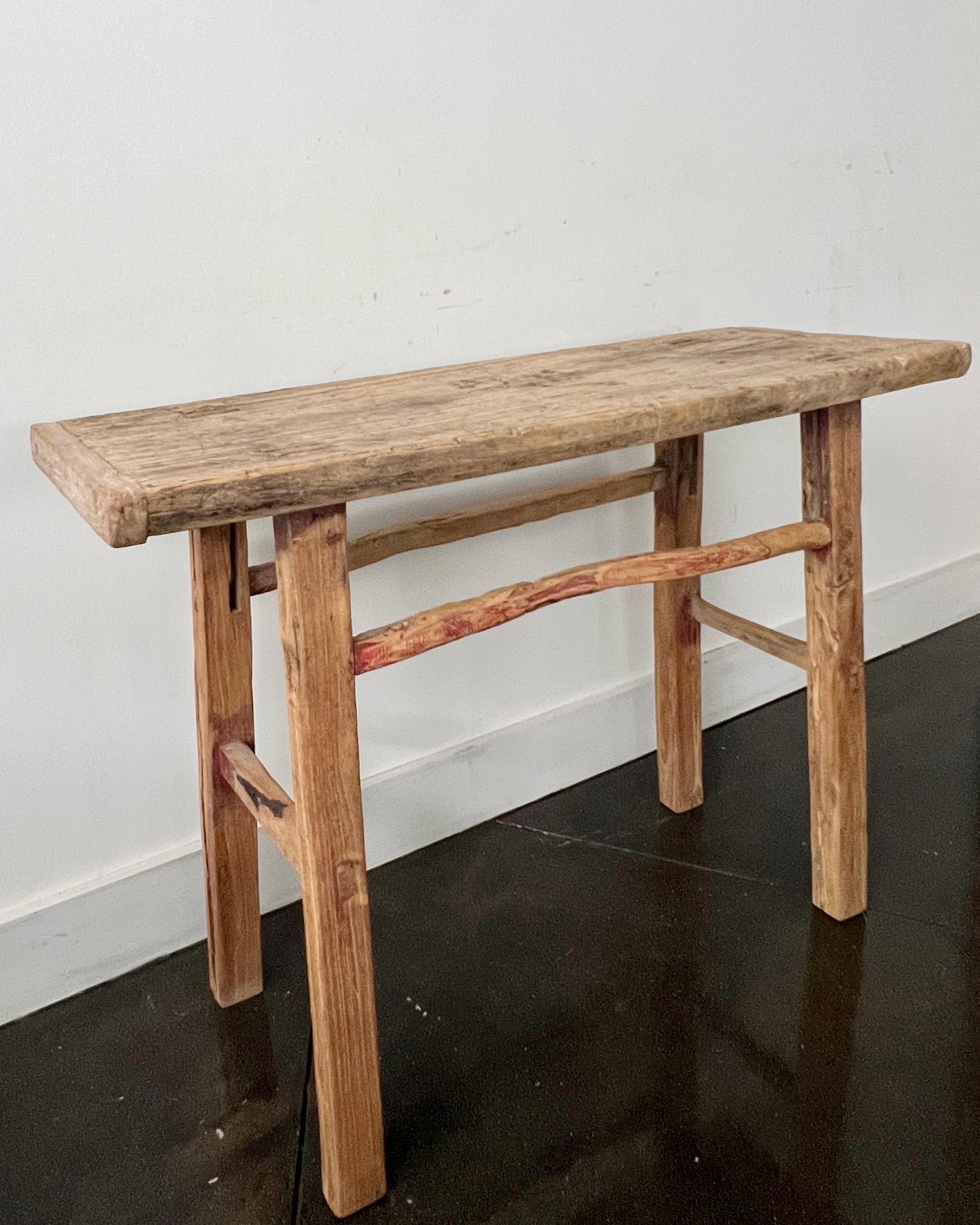 18th century French Rustic Small Table For Sale 1