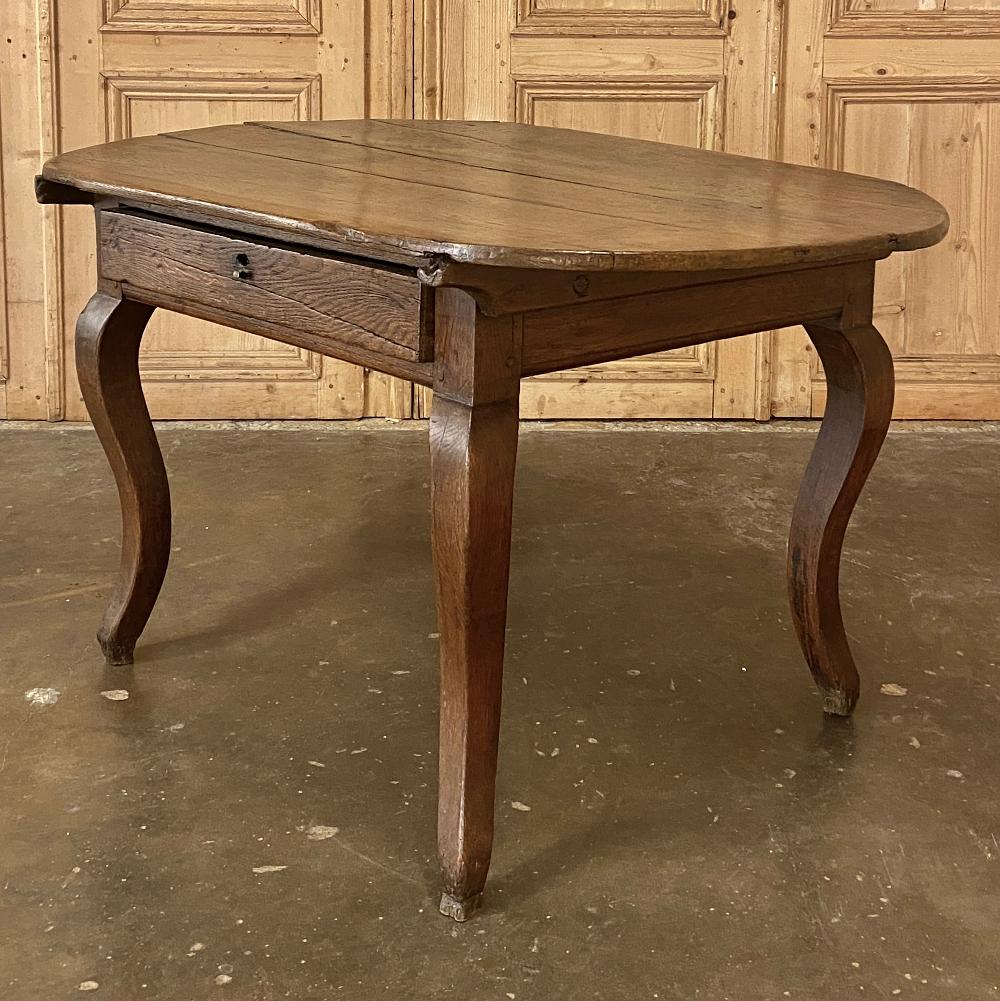 Hand-Crafted 18th Century French Rustic Writing Table