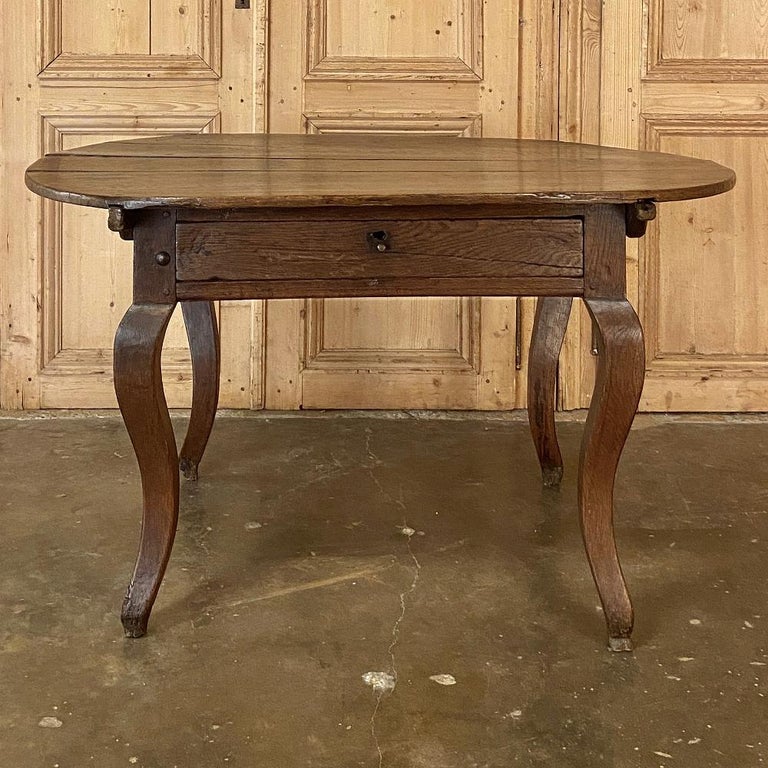 20th Century 18th Century French Rustic Writing Table For Sale