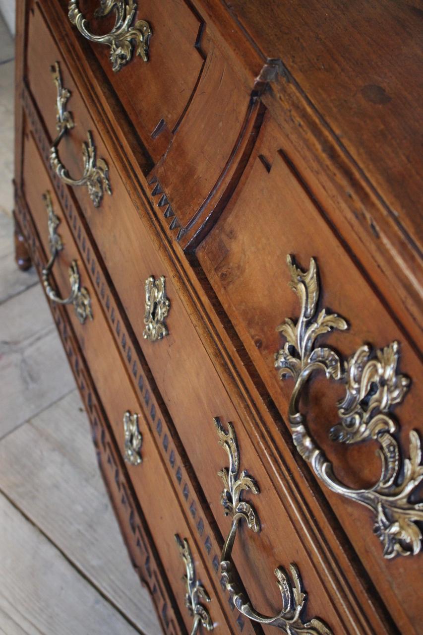18th Century and Earlier 18th Century French Sarcophagus Shaped Commode