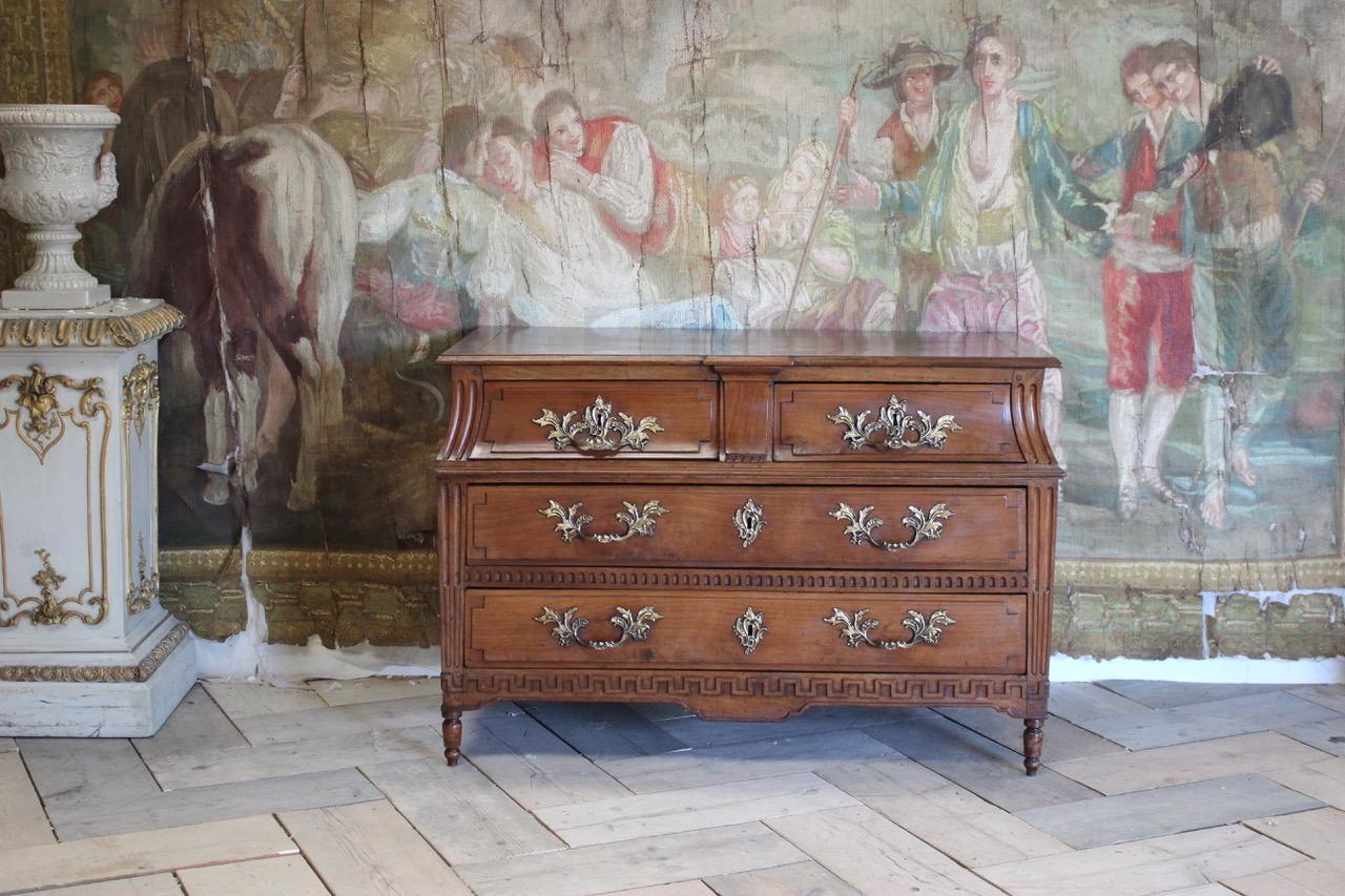 18th Century French Sarcophagus Shaped Commode 1