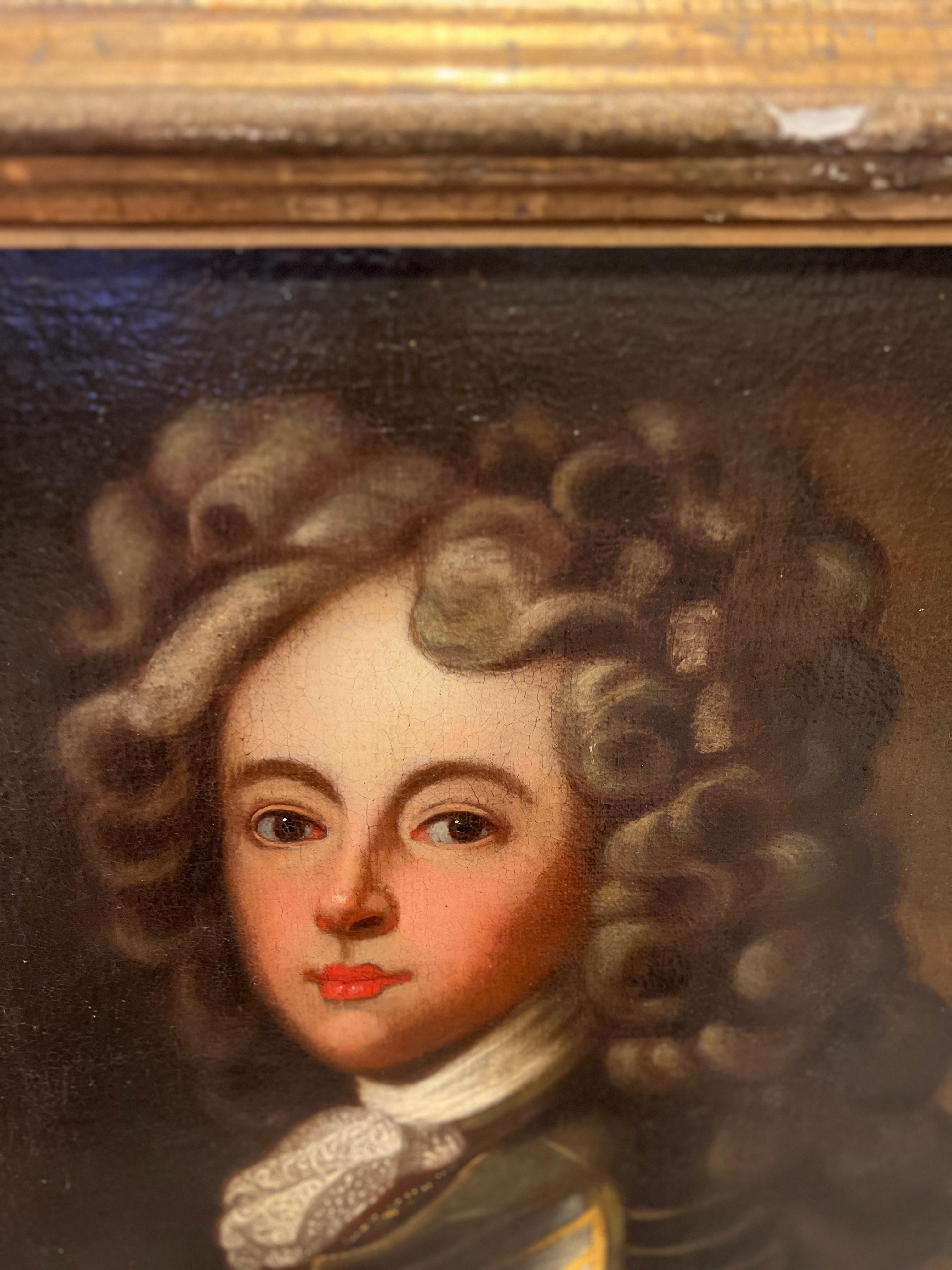 18th Century, French School Portrait of a Young Philip V, the King of Spain For Sale 6