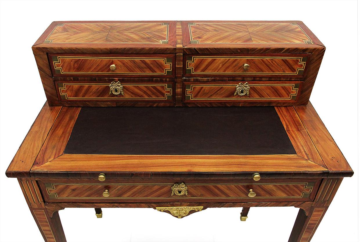 Marquetry 18th Century French Secretaire/ Desk Called 