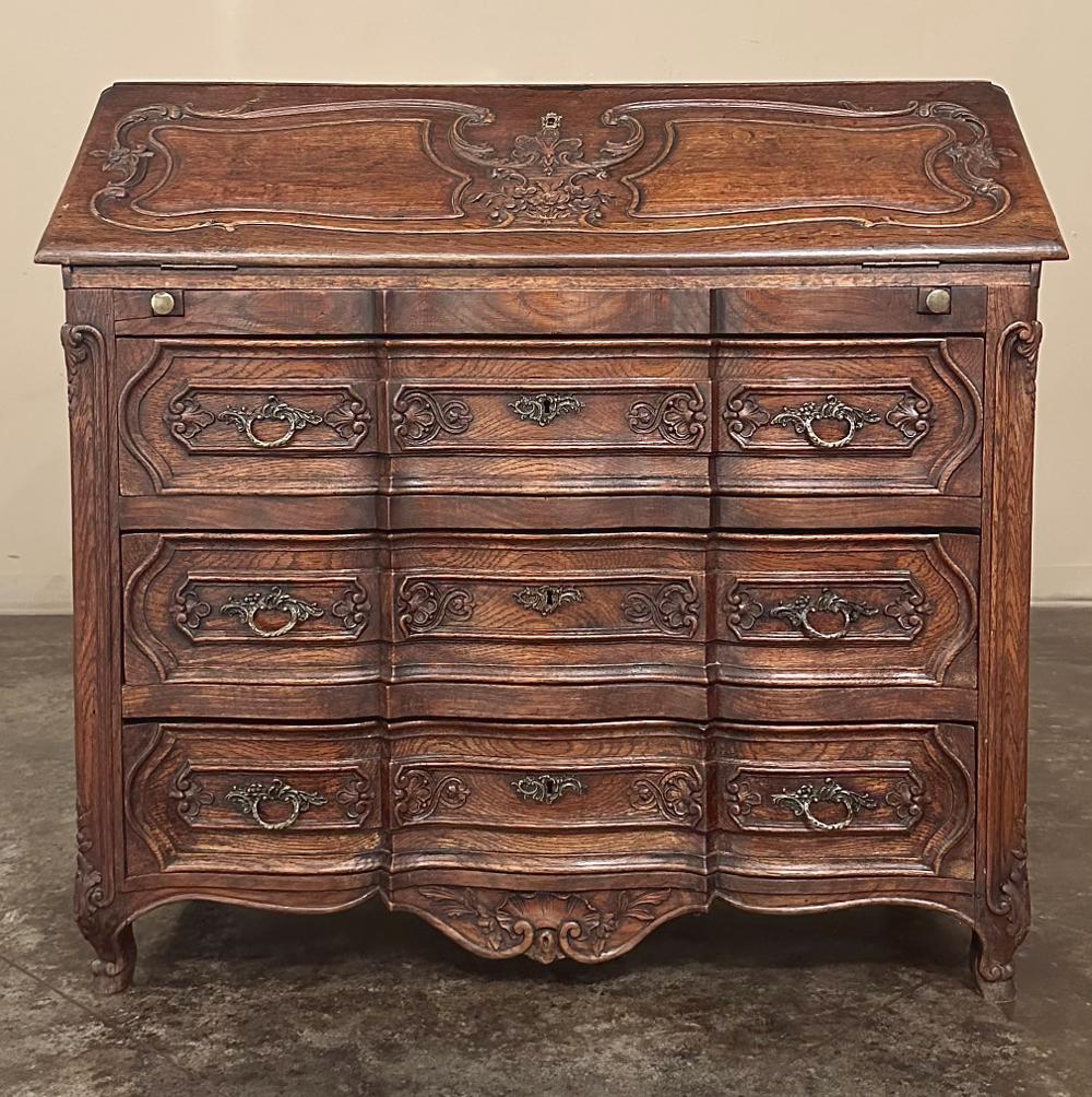 Hand-Carved 18th Century French Secretary ~ Commode For Sale