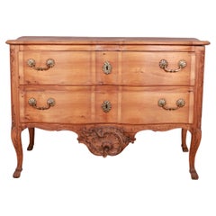 18th Century French Serpentine Commode