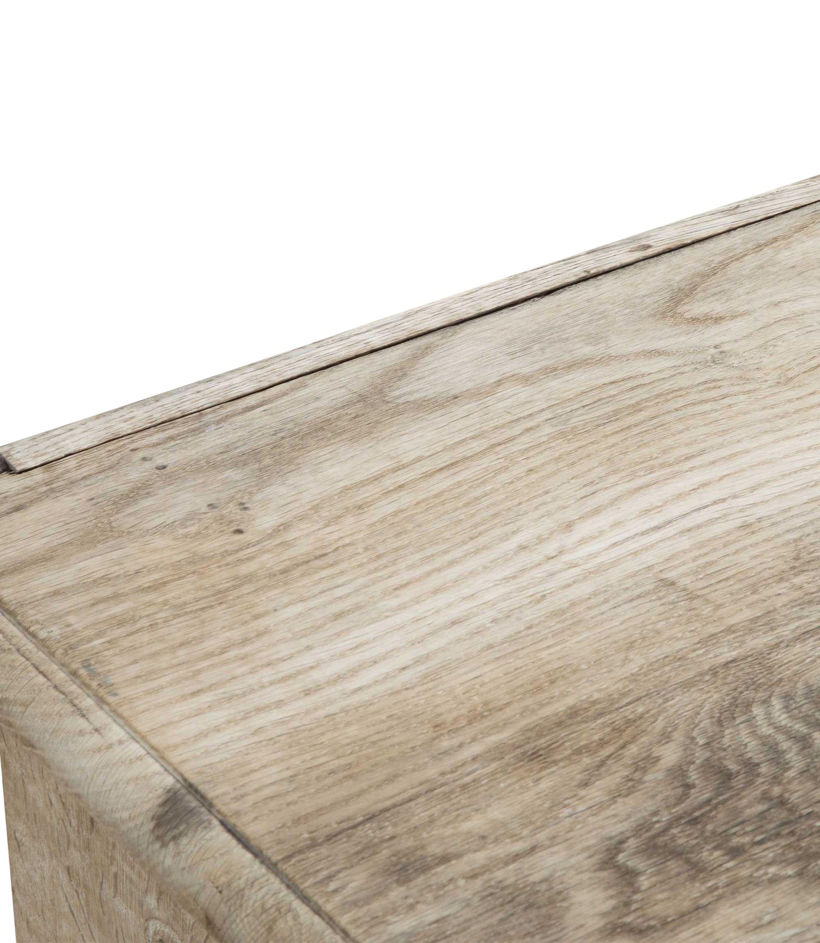 18th Century French Serpentine Front Commode in Bleached Oak For Sale 5