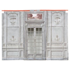 Set di 6 pannelli da teatro Luigi XVI del XVIII secolo in Francia