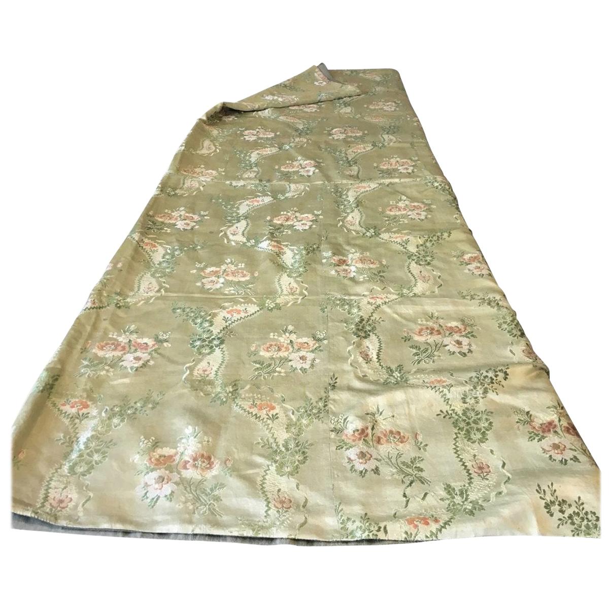 18th Century French Silk Brocade, Dress Silk