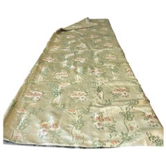 Antique 18th Century French Silk Brocade, Dress Silk