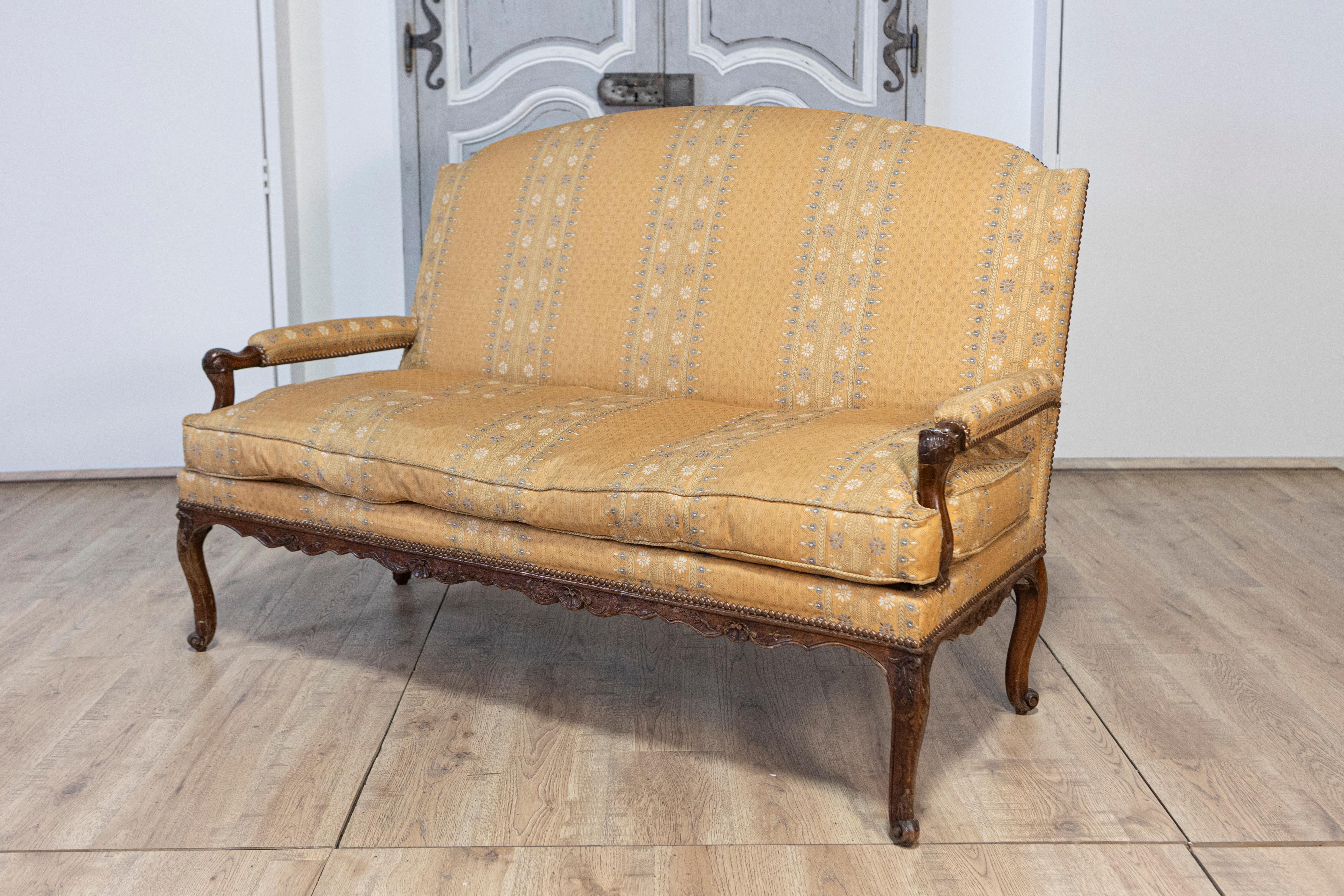 Rococo Canapé français du XVIIIe siècle en vente