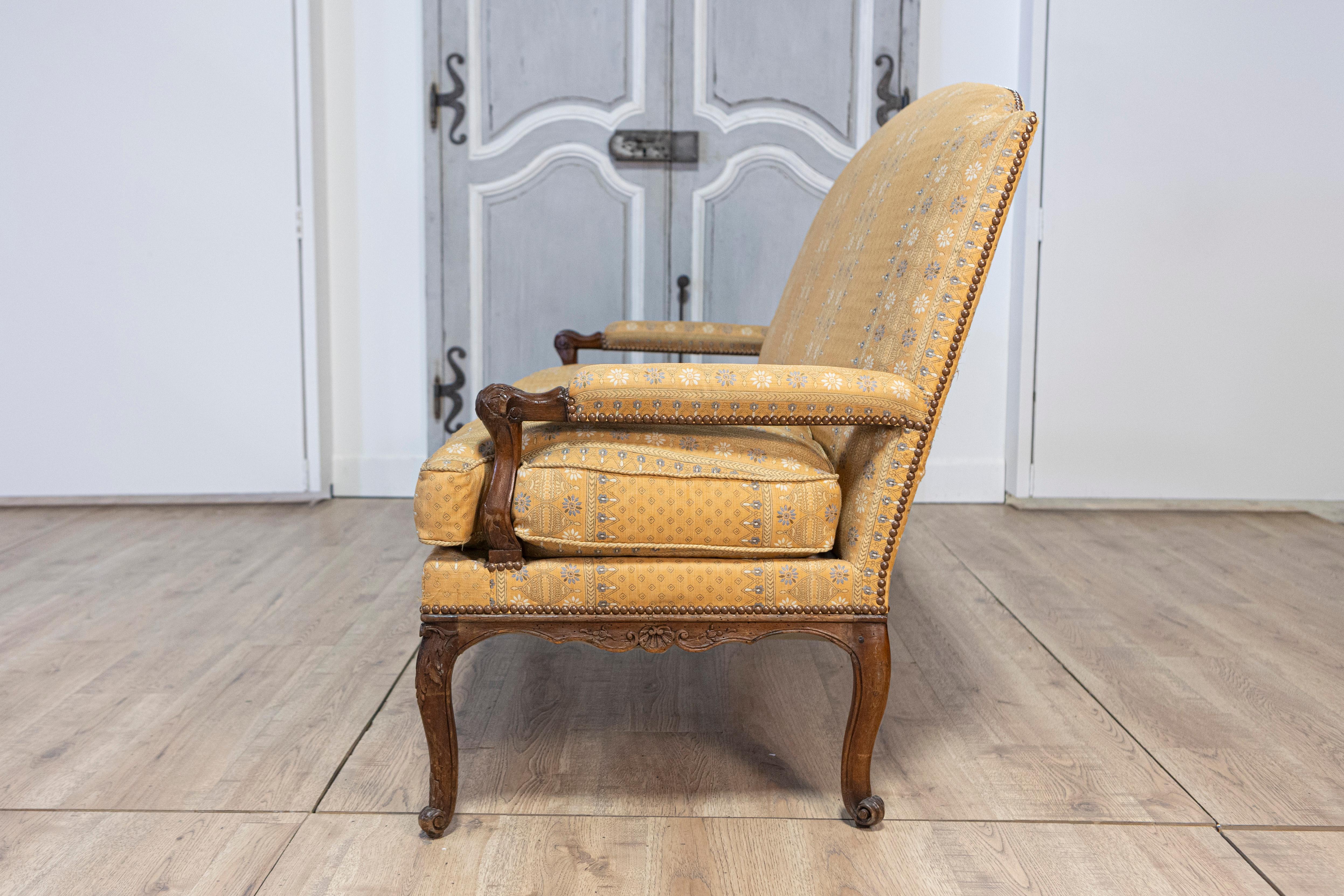 Tissu d'ameublement Canapé français du XVIIIe siècle en vente