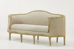 18th Century French Sofa with Original Paint