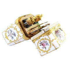 18th Century French Solid 750 Gold (18K) Necessaire