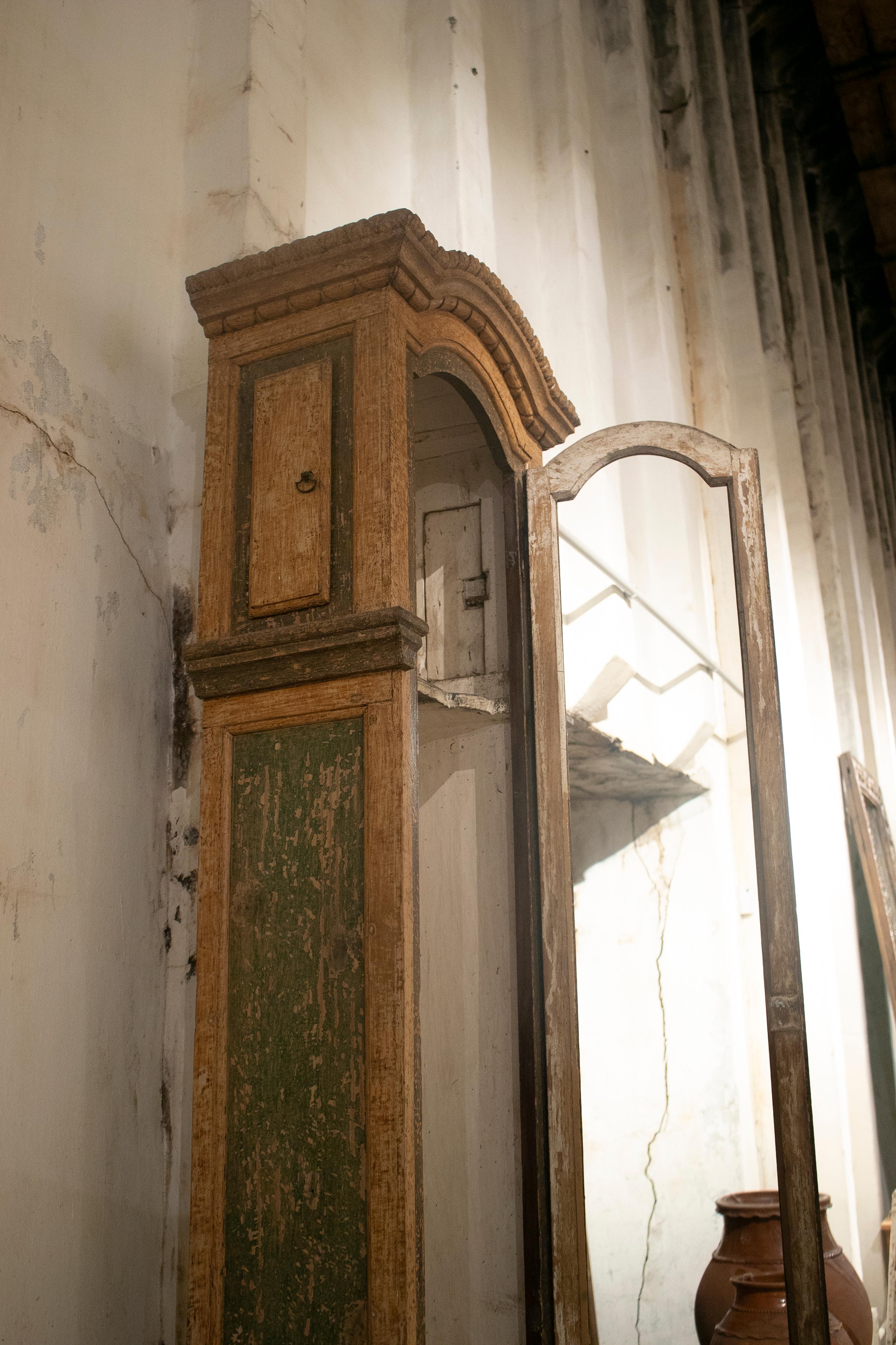 Französische Standuhr mit Original-Ockerfarben, 18. Jahrhundert im Angebot 8