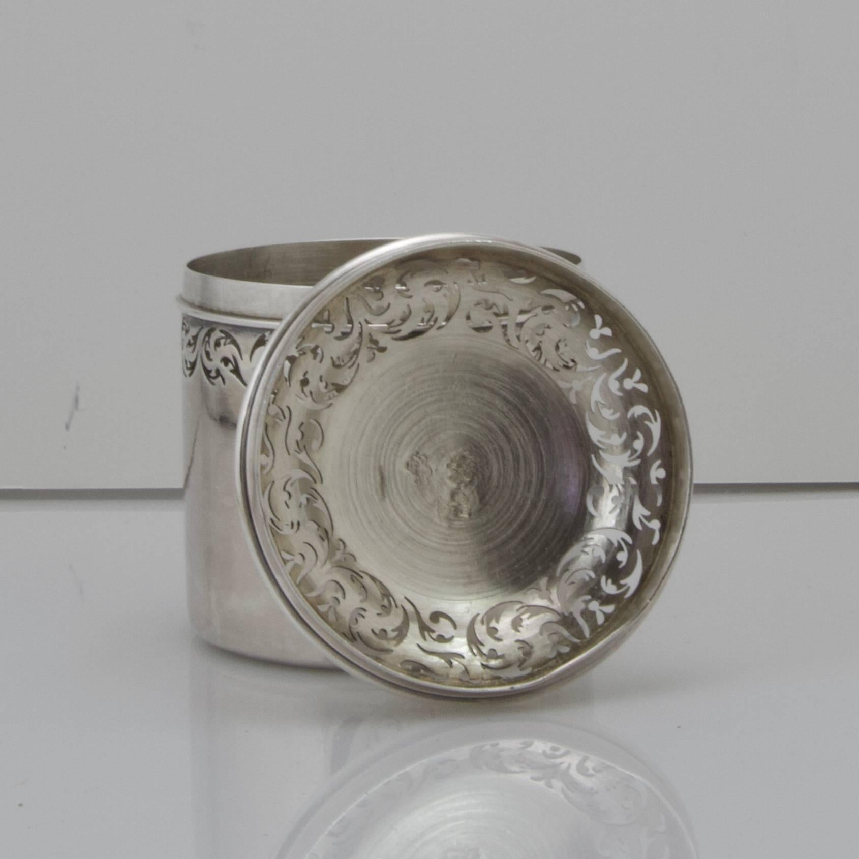 18th Century French Sterling Silver 