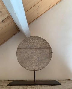 18th Century French Stone Disc