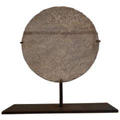 18th Century French Stone Disc