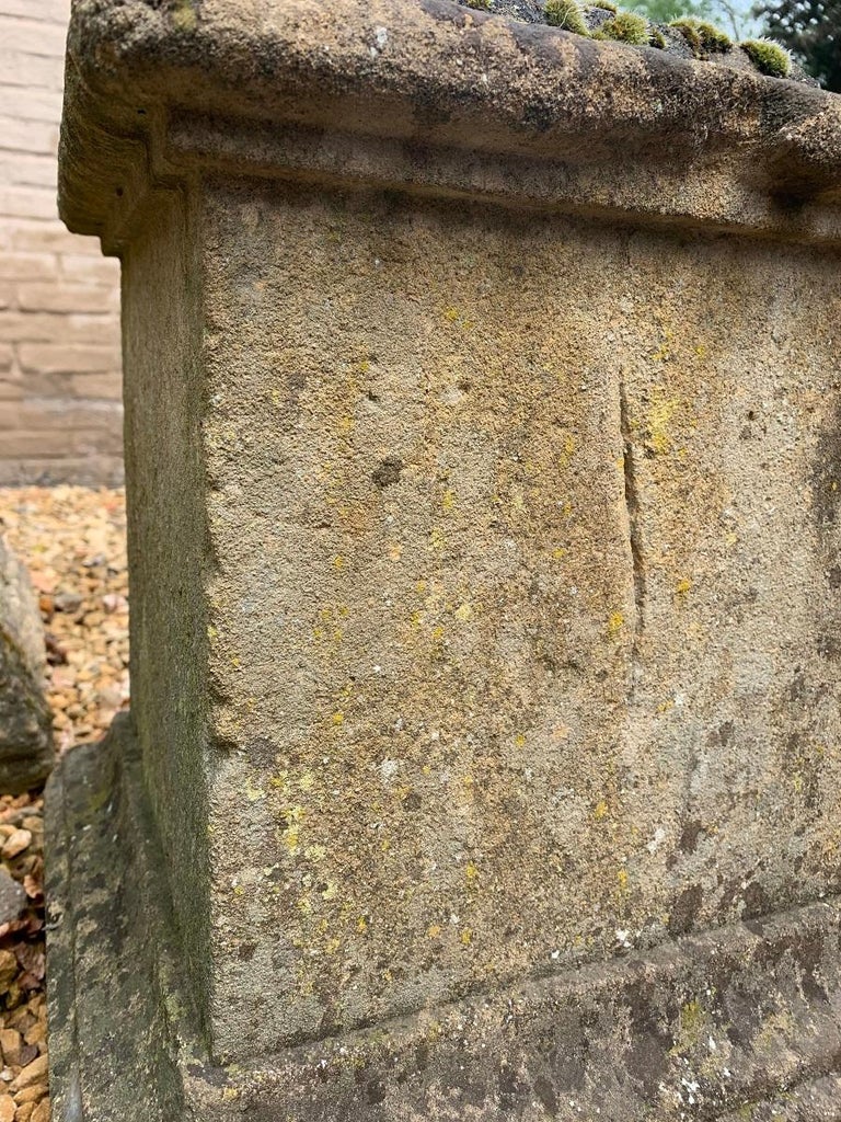 18th Century French Stone Pedestal For Sale at 1stDibs