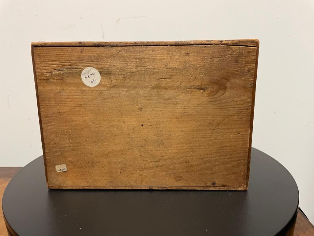 Caja de trabajo de marquetería de paja francesa del siglo XVIII, 'Marqueterie de Paille en venta 12