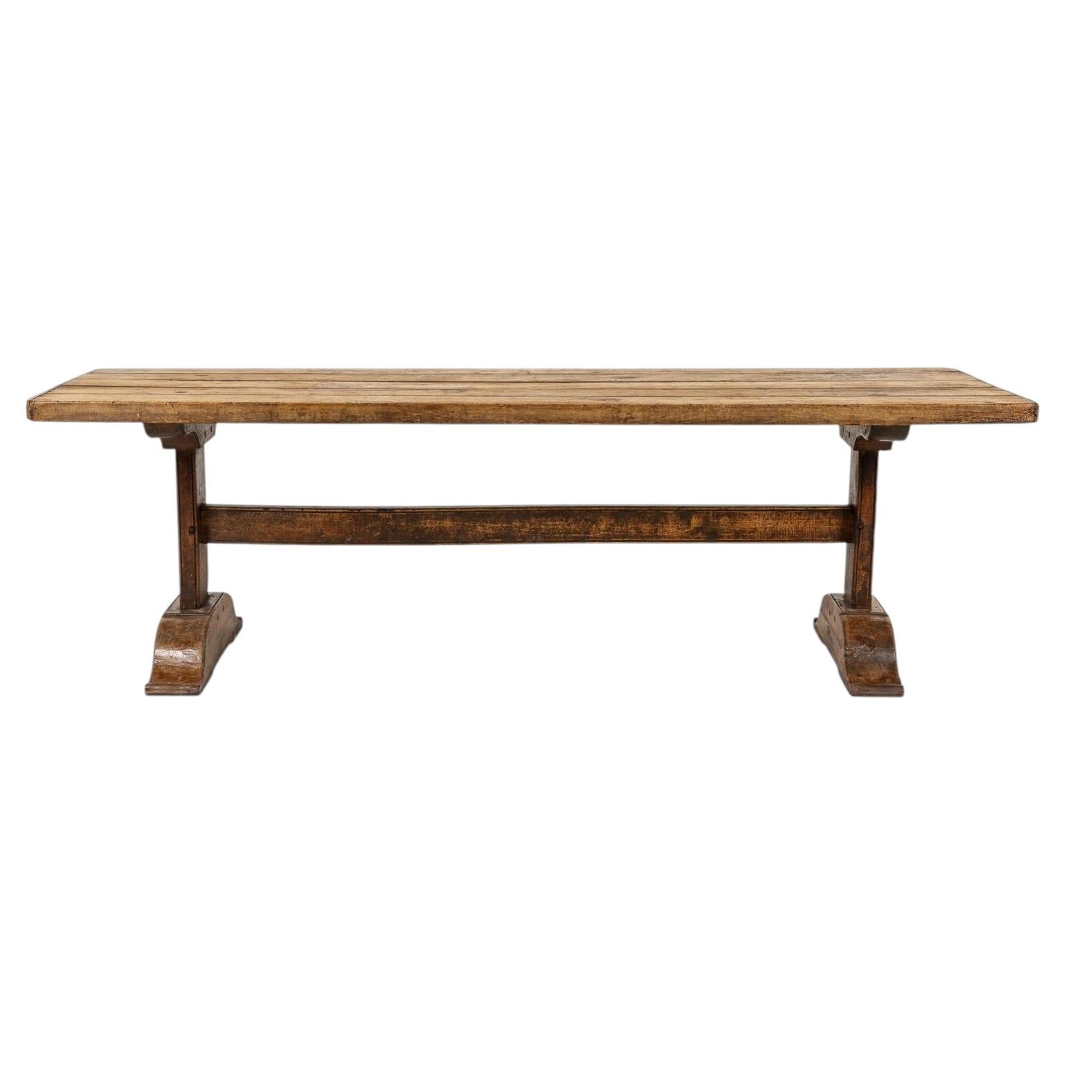 18th Century French Sycamore Farmhouse Table