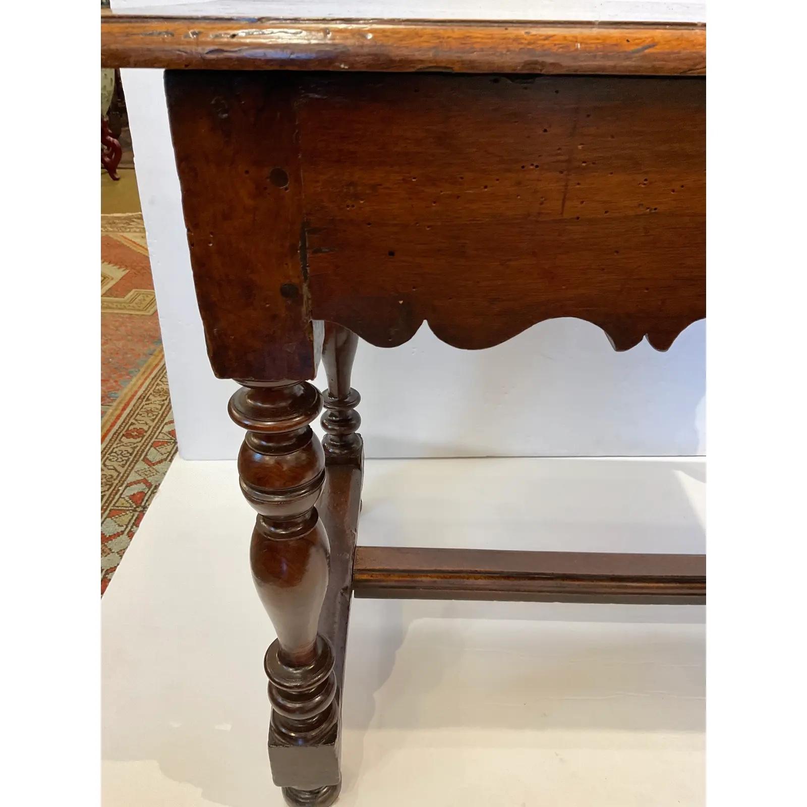 This is a fabulous early 19th century French end table if you're someone that loves curves and patina this table is for you. This table top shows such amazing age. You don't have to have someone to tell how old it must be  you can see it for