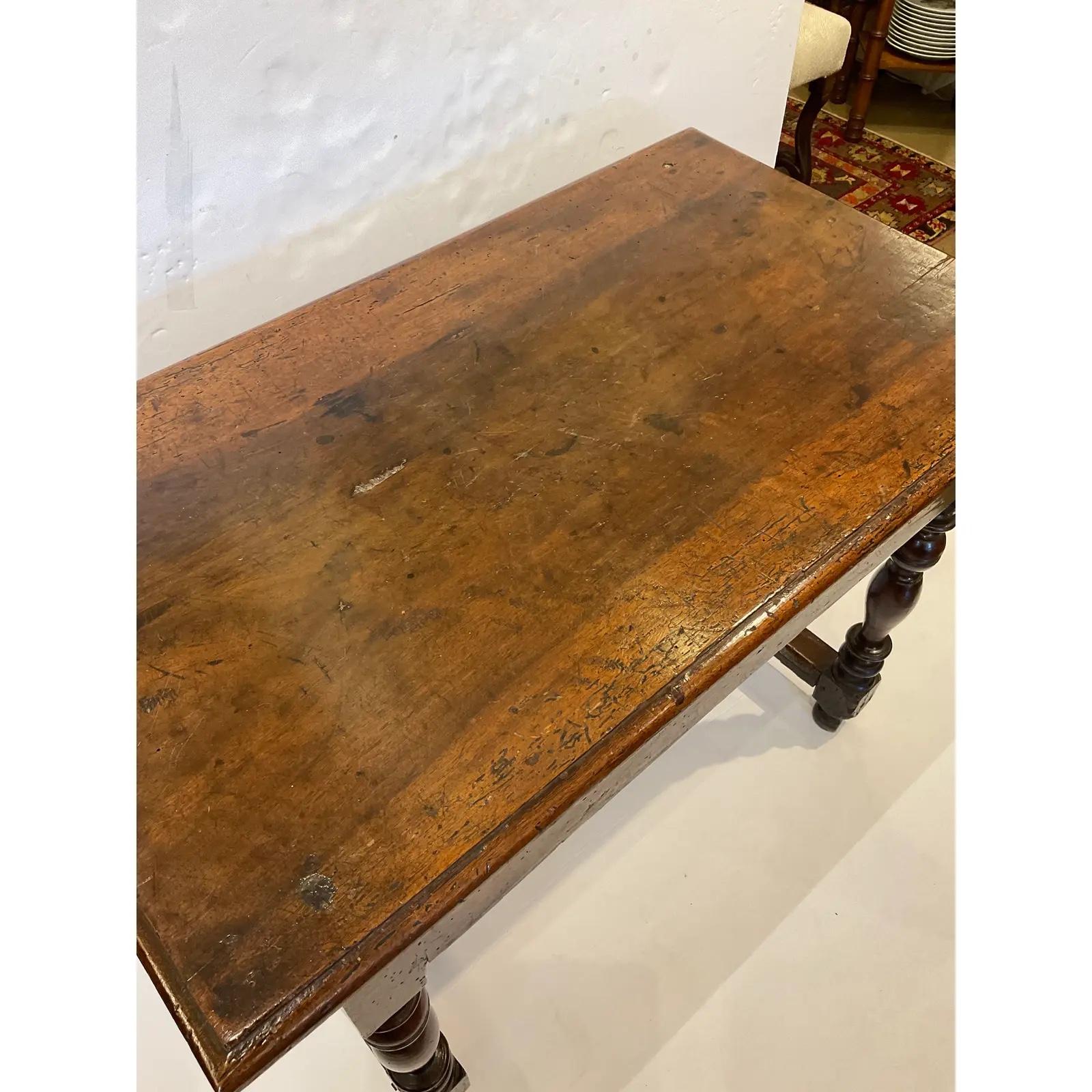 Hardwood 18th Century French Table For Sale