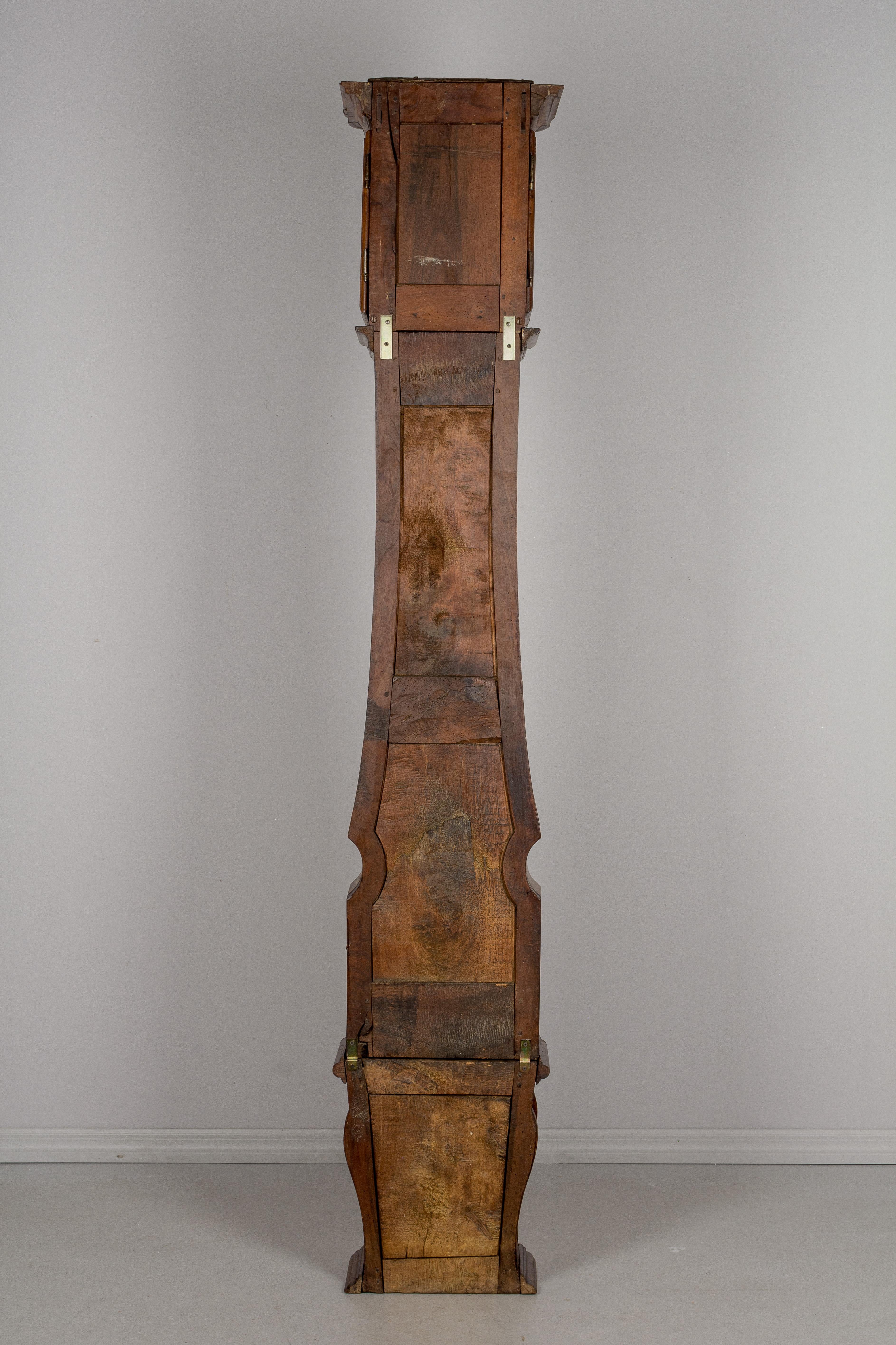 18th Century French Tall Case Clock or Horloge De Parquet 7