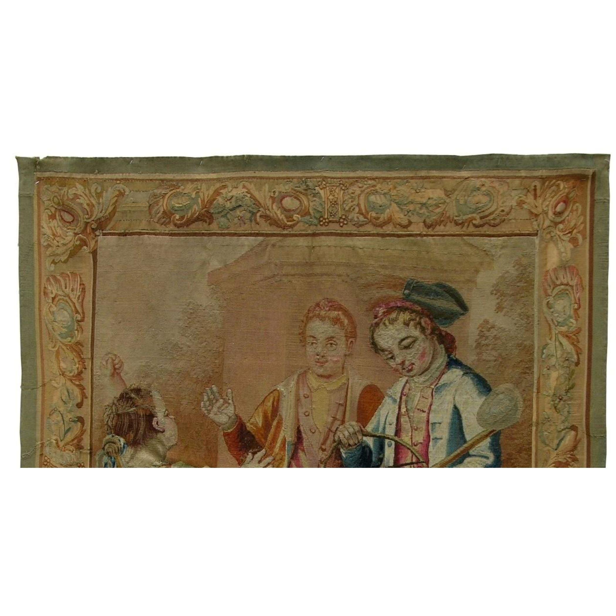 Unknown 18th Century French Tapestry 5'2