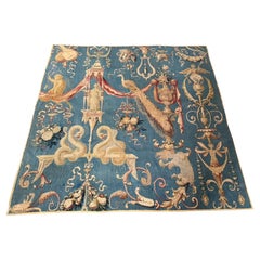Antique 18th Century French Tapestry 5'6'' X 5'6''
