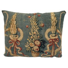 Antique 18th Century French Tapestry Pillow