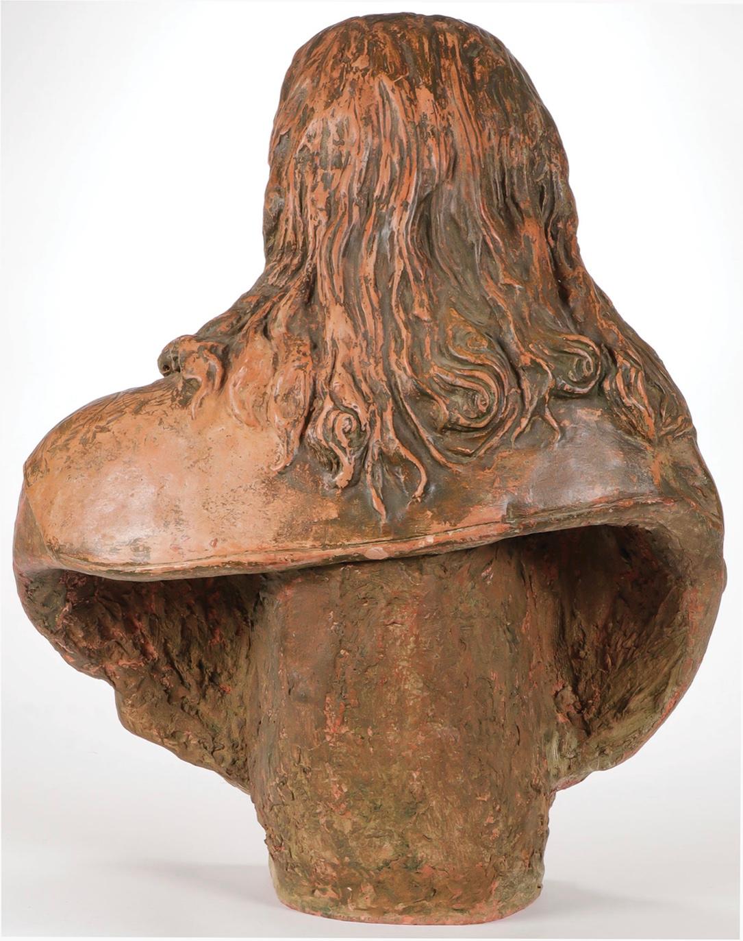 18th Century French Terracotta Bust For Sale at 1stDibs