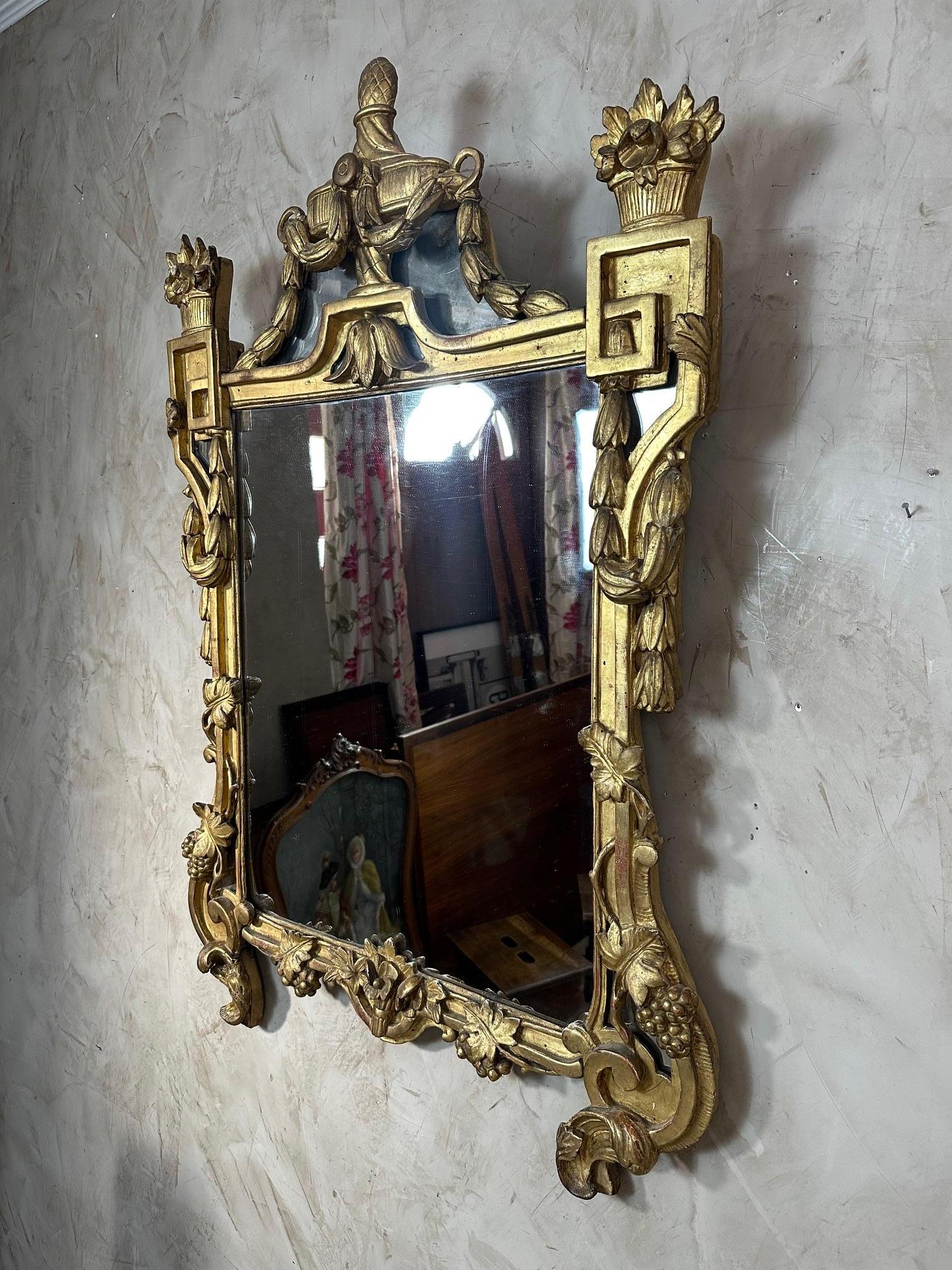 XVIIIe siècle Français Transition Louis XV, Louis XVI Miroir en vente 6