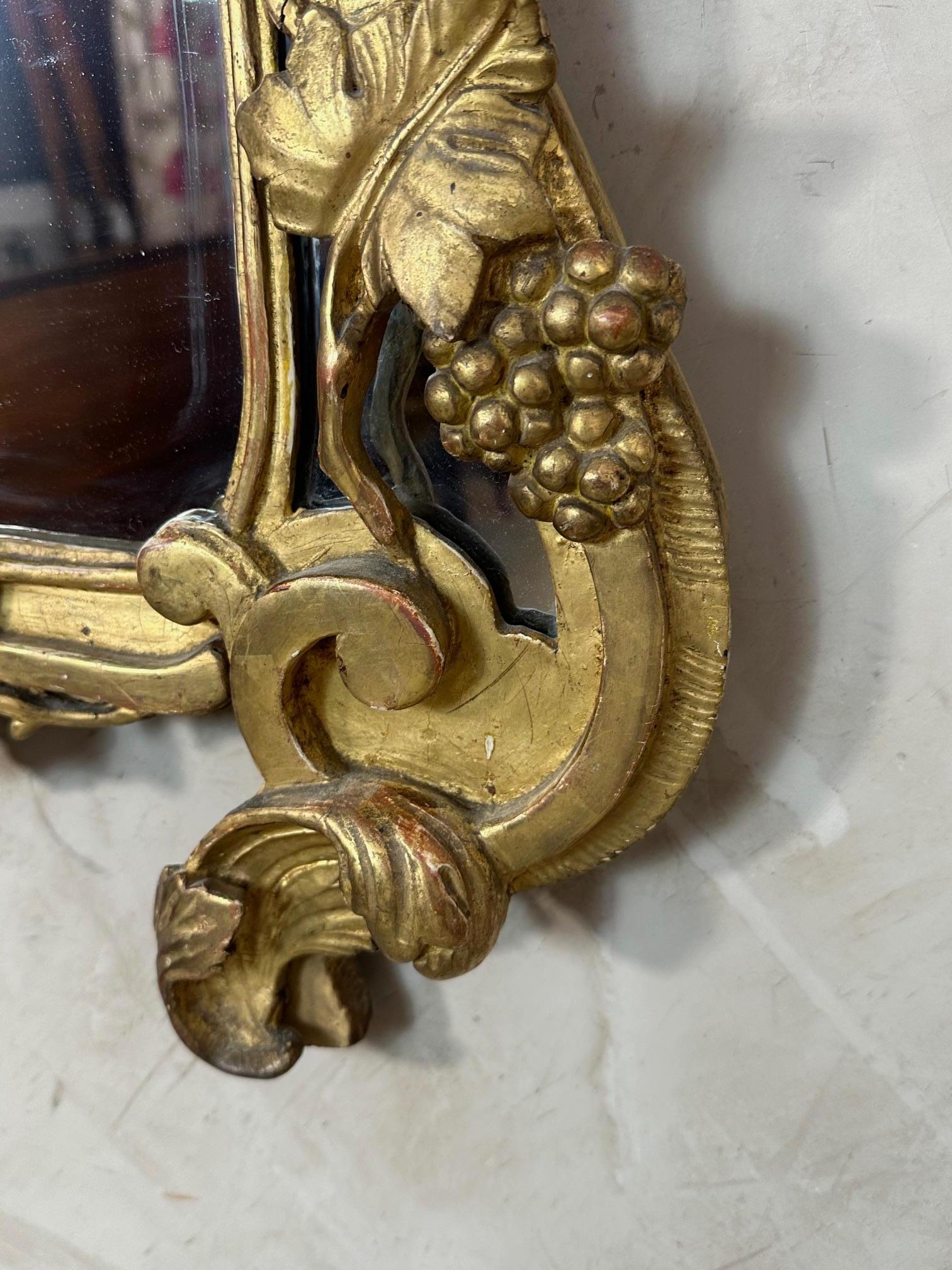 XVIIIe siècle Français Transition Louis XV, Louis XVI Miroir en vente 1