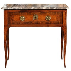 18th Century French Transitional Louis XV/XVI Commode en Console