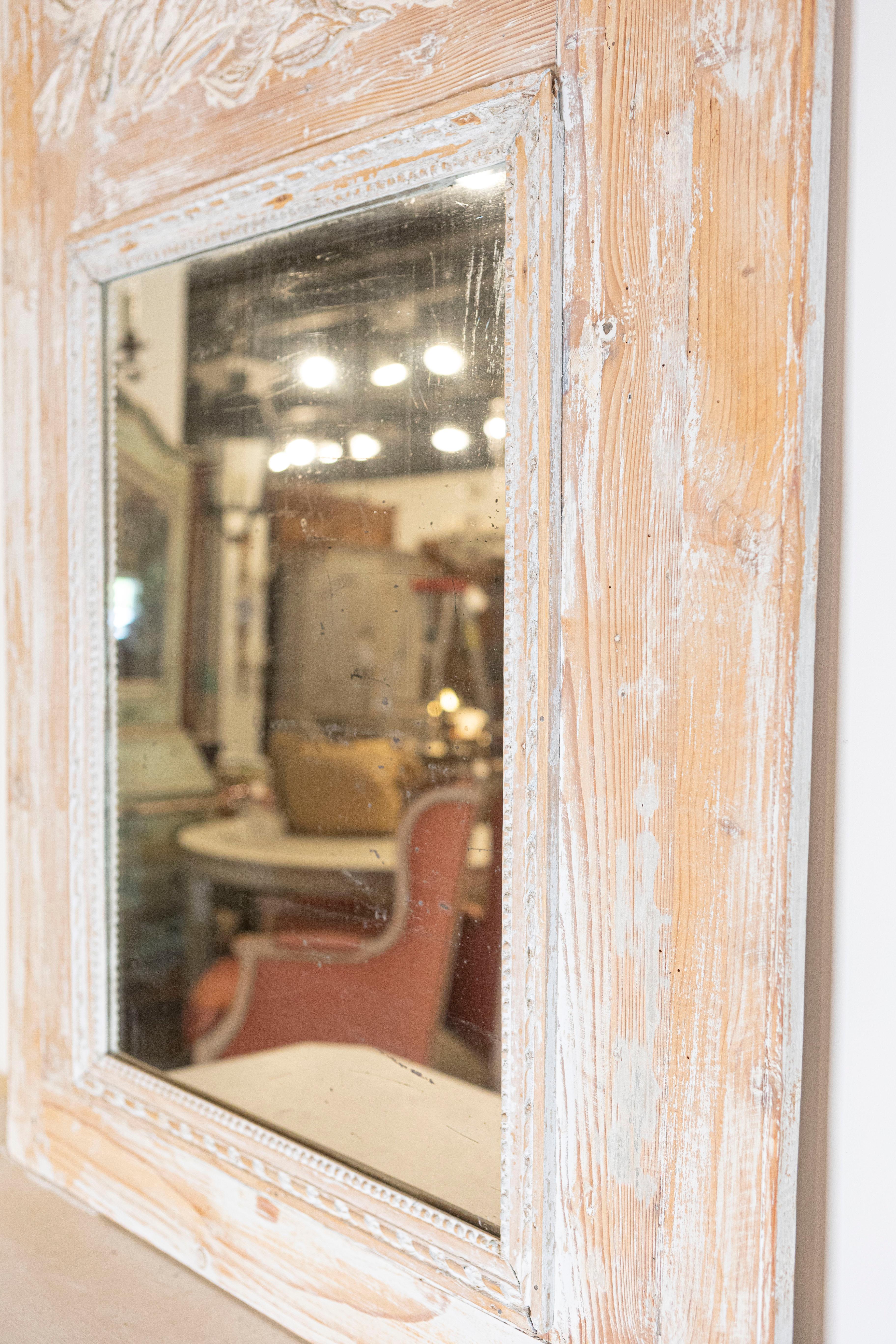 XVIIIe siècle et antérieur Miroir Trumeau français du 18ème siècle, vers 1790 en vente