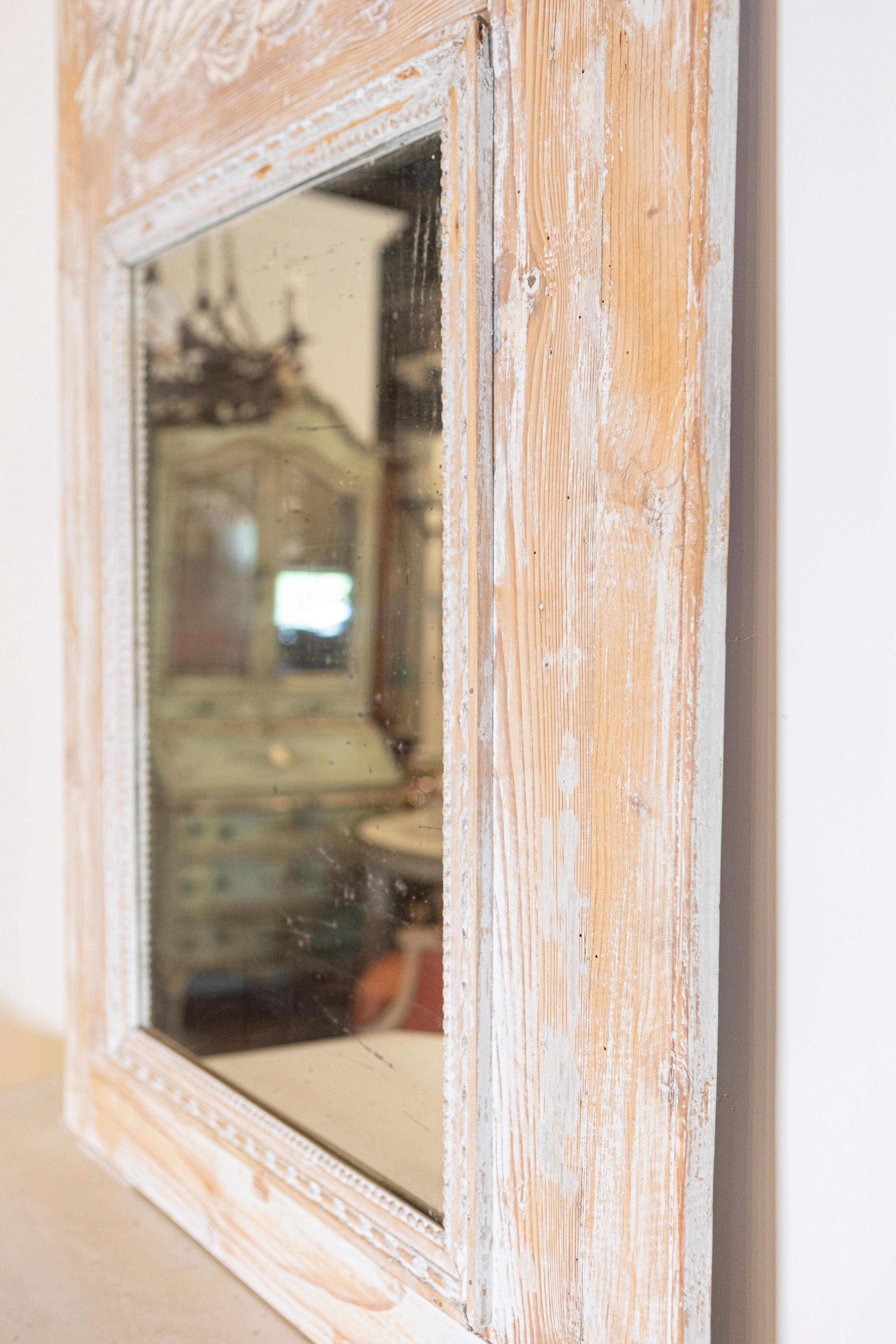 Miroir Trumeau français du 18ème siècle, vers 1790 en vente 1