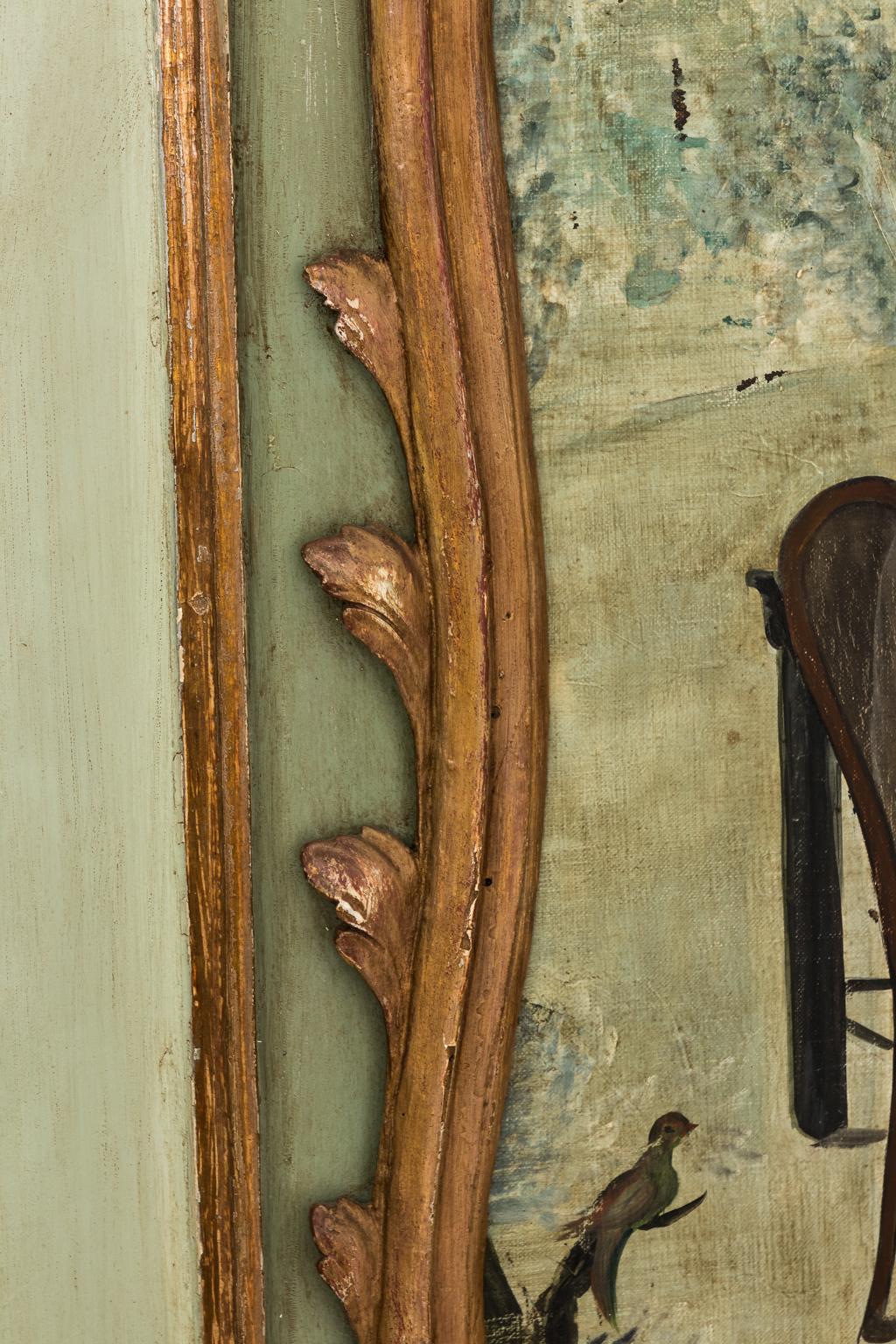 Late 18th Century 18th Century French Trumeau Mirror 