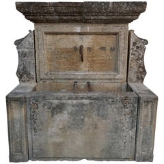 18th Century French Wall Fountain