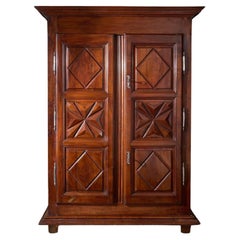 18th century French Walnut armoire