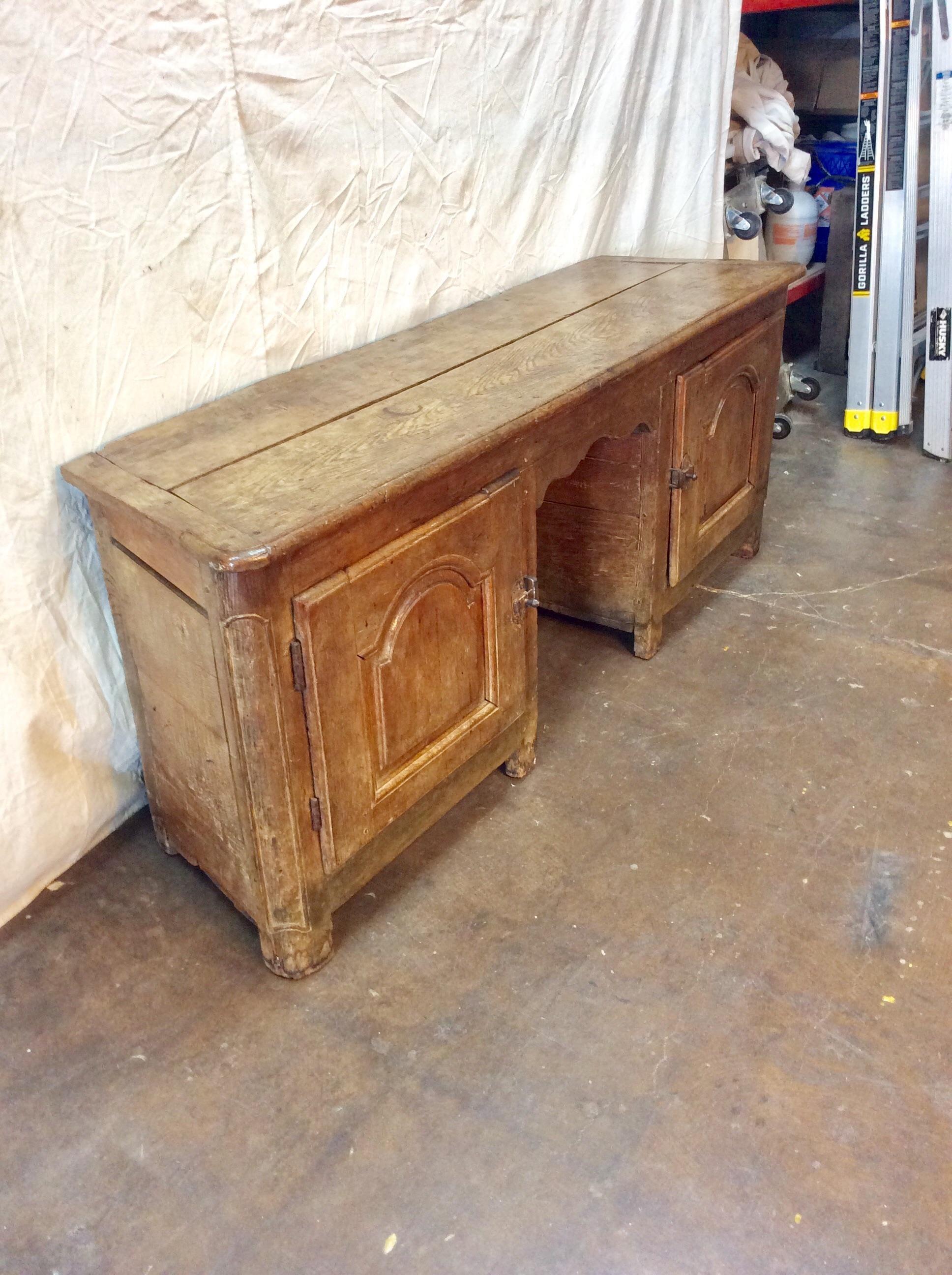 Hand-Crafted 18th Century French Walnut Cabinet