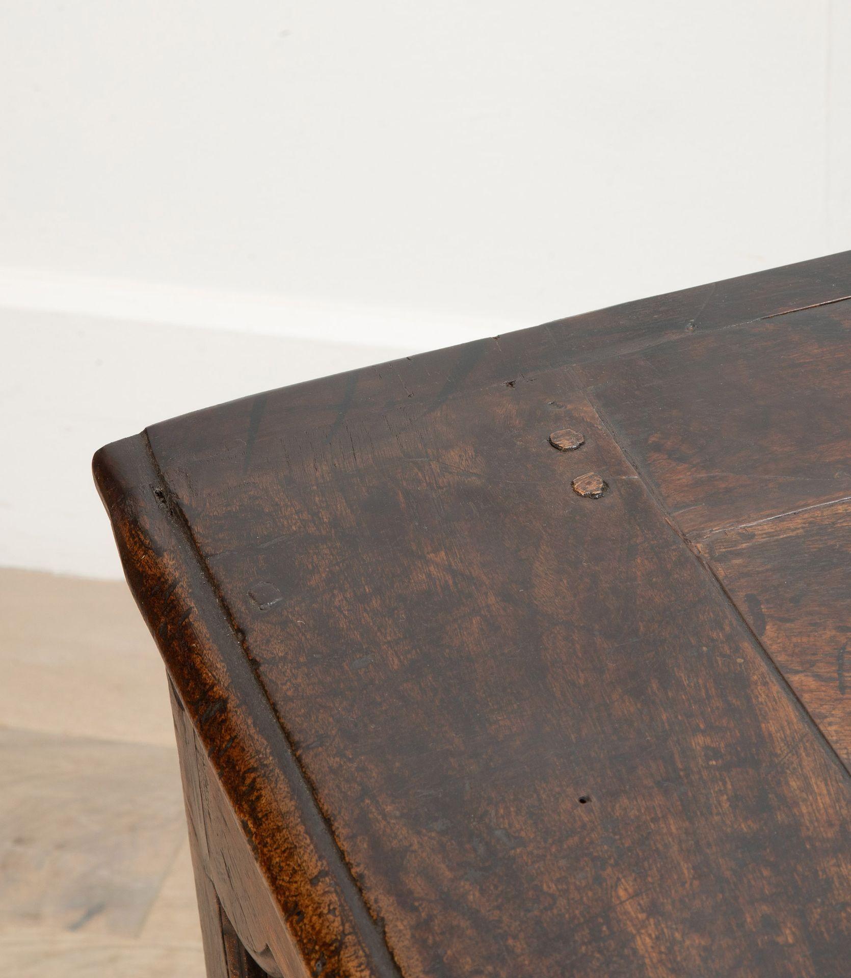 18th Century French Walnut Commode For Sale 8