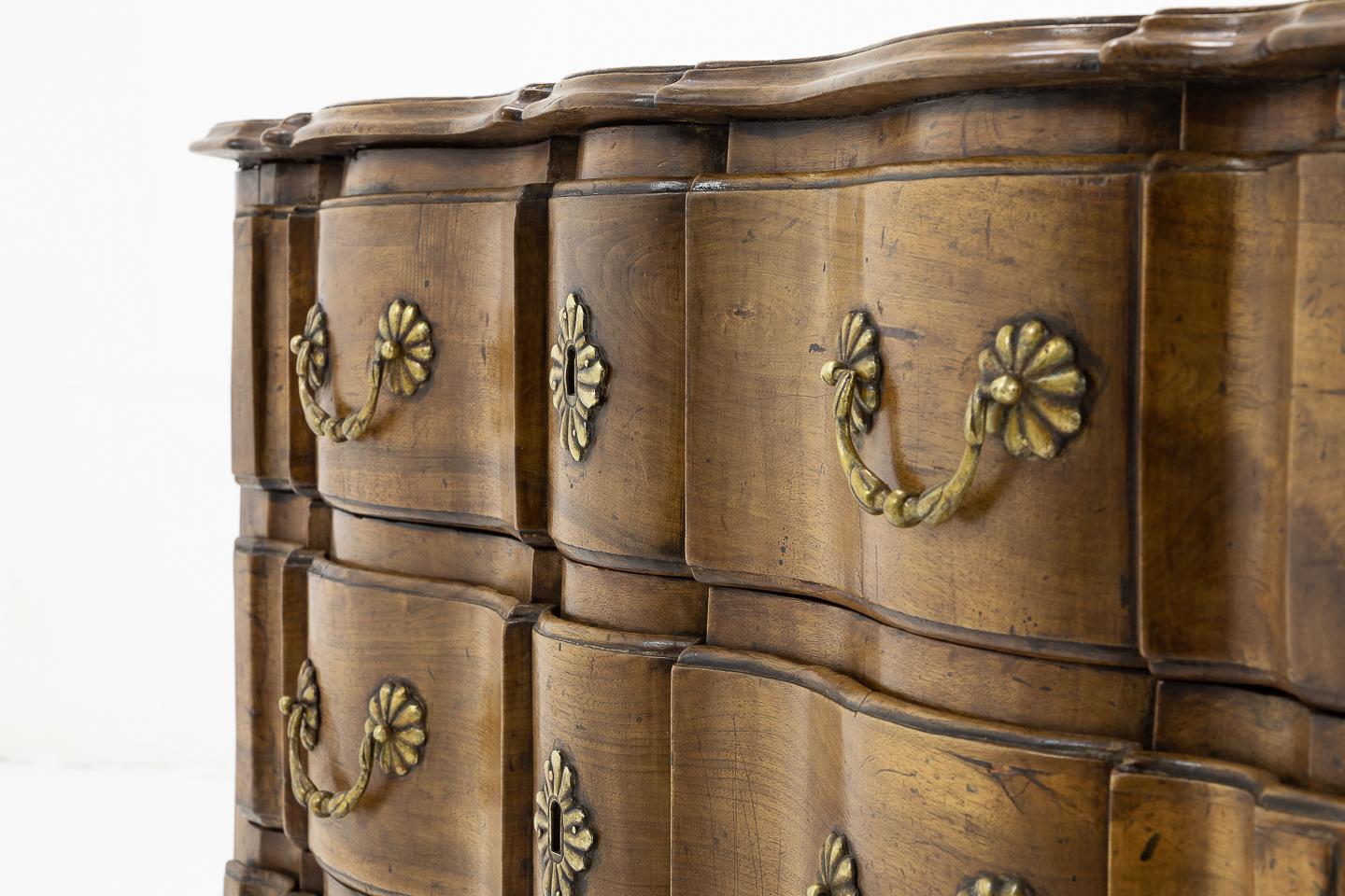 18th Century and Earlier 18th Century French Walnut Commode