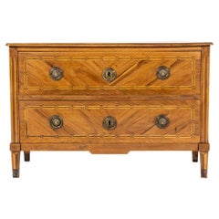 18th Century French Walnut Commode