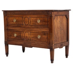 18th Century French Walnut Commode